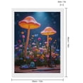 thumbnail image 2 of Diamond Art Kit for Adults, Mushroom Fantasy Garden Art Supplies Diamond Painting for Adults Beginners, 5D DIY Diamond Art Painting Kits, Colorful Diamond Painting Craft for Home Decor 12x16, 2 of 7