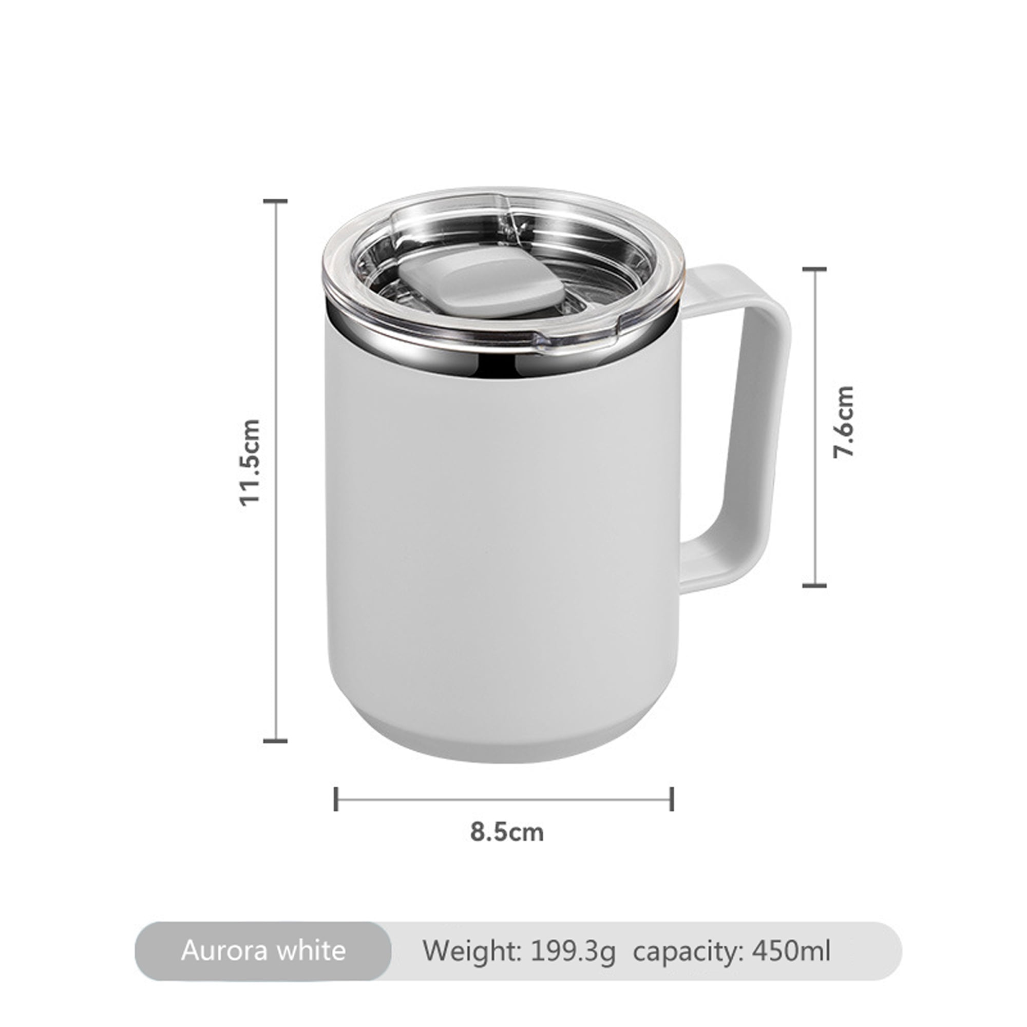 High Quality 450ml Sublimation Stainless Steel Car Mug - China Sublimation  Blanks and Thermos Flask price