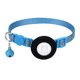 thumbnail image 1 of G Collar para gato, collar reflectante diseñado para Airtag, collar para perro, cachorro, gato, mascota pequeña (negro), 1 of 5