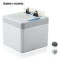 thumbnail image 3 of Toothpick Dispenser Electric Automatic Toothpick Holder Smart Tooth Stick Storage Box, Gray White, Battery, 3 of 9