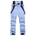 thumbnail image 4 of Waterproof Skiing Overalls 2025 Outdoor Mountain Man Snowboard Trousers Windproof Female Jumpsuit Sport Warm Women Ski Pants (as picture,M(170-175CM)), 4 of 7