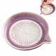 thumbnail image 1 of Ceramic Grater Plate - Gradient Porcelain Garlic Grater and Ginger Grinder Dish with Spout Handheld Kitchen Tool for Cheese, Chocolate, Fruits & Vegetables Easy to Clean, Compact 4.7 Size, 1 of 7