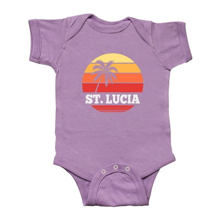 

Inktastic St Lucia Vacation Travel Cruise Gift Baby Boy or Baby Girl Bodysuit