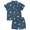 Dk Blue Fishes, variant on Modern Moments by Gerber Baby and Toddler Boy Button Front Shirt and Short Set, 2-Piece, Sizes 0/3 Months - 5T