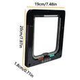 thumbnail image 2 of LSLJS Dog Door Abs Plastic Door Opening Installation, Pet Supplies, 2 of 2
