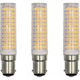 thumbnail image 1 of Ba15d Led Light Bulb, Energy Saver Base 15w, For Fridge/sewing Machine/table Lamp Ac230v, Pack Of 3 (warm White 3000k) [energy Class A+], 1 of 5