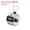 Silver, variant on Uxcell Clicker Counter Hand Tally Counter Mechanical 4-Digit Number Click Pitch Counter Silver 3Pack