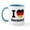 White/Blue Inside, variant on CafePress - I Love Germany Mug - 11 oz Ceramic Mug - Novelty Coffee Tea Cup