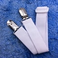 thumbnail image 3 of 12 sujetadores multiusos para sábanas, tirantes ajustables, correa elástica con pinzas para sábanas y fundas de colchón (blanco, 30-50 cm, extraíble, 35-100 cm), 3 of 6