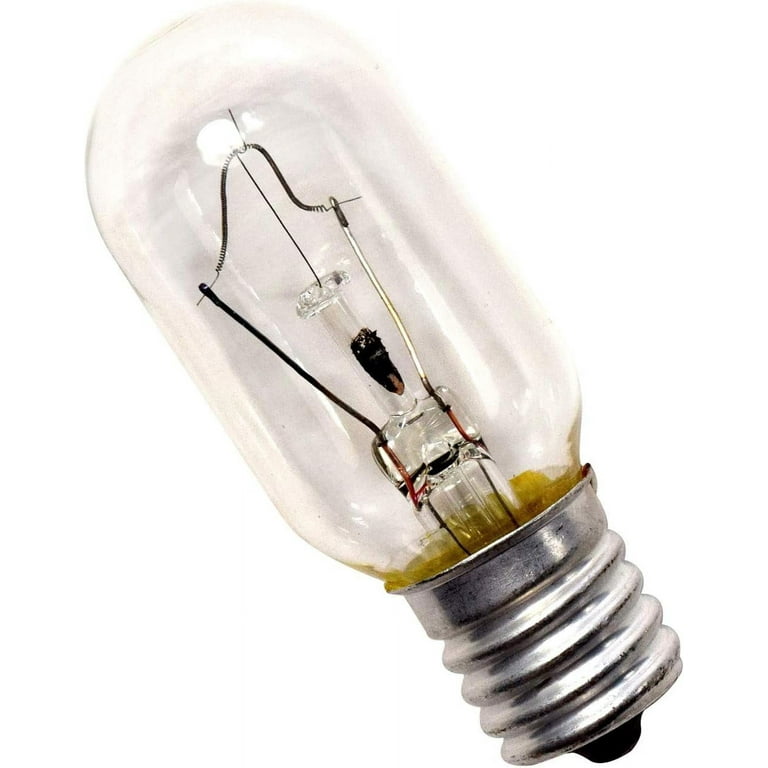 Jensense Refrigerator Light Bulb Appliance Bulb 40 Watt Equivalent 4W LED  Bulbs for Range Hood, Under Microwave Oven, Stove, Under Cabinet, 3000K  Warm White E17 120V CRI90 Clear Glass 4pack - Yahoo Shopping