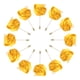 thumbnail image 1 of Ramilletes de rosa Unique Bargains con Alfileres para Hombres Ceremonia de Boda Aniversario Cena Formal amarillo, 1 of 5