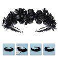 thumbnail image 2 of CIMAXIC 1 Pc Sequined Charming Hairband Practical Photo Prop Fashionable Head-wear,5.91"X5.91"X1.97", 2 of 5