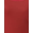 thumbnail image 5 of DARING DIVA Women's Tank Top with Built in Bra Adjustable Spaghetti Strap XS Claret, 5 of 6
