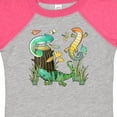 thumbnail image 4 of Inktastic Cute Lizards Hanging out Boys or Girls Baby Bodysuit, 4 of 5