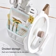 thumbnail image 4 of Usmixi Kitchen Utensil Rack Kitchen Rack Utensil Kitchen Utensil Kitchen Chopsticks Chopping Board Pot Lid Integrated Knife Countertop Storage My Order, 4 of 5