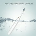 thumbnail image 5 of ZFYXGS Travel Electric Toothbrush for Adults with Case, 4 Brush Heads and 5 Modes, White Ultrasonic Electric Toothbrush, IPX7 Waterpoorf, 5 of 6