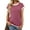 RED, variant on Joyutrip Women Front Pocket Short Sleeves Round Neck Casual T-Shirt Top