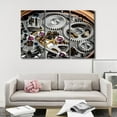 thumbnail image 3 of TISHIRON 3PCS Framed Canvas Wall Art Set,36"x24" Luxury Watch Engine Canvas Art Decor, 3 of 7