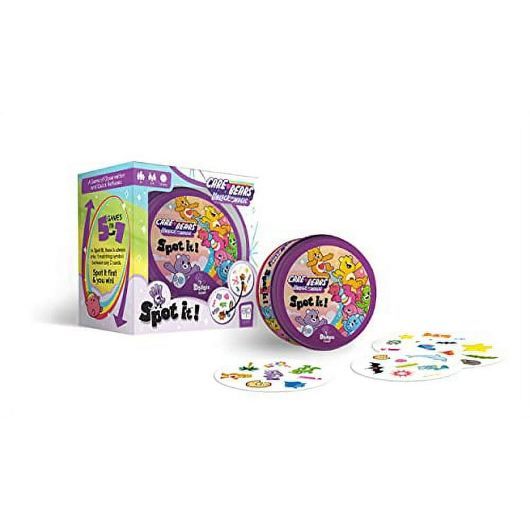 Spot It Care Bears Fun Card Game for Kids and Adults Walmart