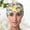 4 Yellow Flower, variant on This Soft, Breathable, Quick-Drying Swim Cap with High Elasticity Is The Perfect Accessory for Women, Ideal for Swimming, Surfing, And Water Sports