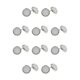 thumbnail image 1 of Jumpingount Pendientes de tuerca de estilo sencillo, accesorio de moda, pendientes pequeños de tuerca brillantes para mujer, adorno de vestir para mujer, tipo 18 10piezas Jumpingount CBP389730, 1 of 4