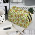 thumbnail image 7 of Sikiie Cute Avocado Print Flip Double-layer Pencil Case, All-purpose Stationery Bag for Study and Office, Zipper Design, Unisex, 7 of 7