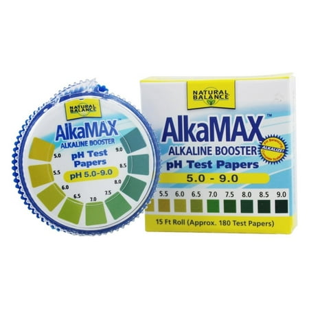 Natural Balance - AlkaMax Alkaline Booster pH Papers - 180 Strip(s) (Formerly