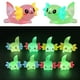 thumbnail image 3 of Figuras en miniatura de resina que brillan por la noche, Mini Ambystoma mexicana, Axolotl luminoso, decoración de jardín de hadas, decoración de pecera, bricolaje, 3 of 4