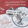 thumbnail image 4 of Transferts Thermocollants Révolution de Stitcher - Citations Mignonnes de Cuisine, 4 of 4
