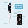 thumbnail image 2 of Laboratory Electric Pipette Adjustable Volume Pipette Electronic Pipette 20-200ul Pipetting Mixing, 2 of 5