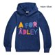 thumbnail image 1 of Sudadera con capucha con estampado de estilo navideño de ONE for Adley, camiseta de primavera de algodón para niños, sudaderas con capucha de otoño para niñas, camisetas para niños, camisetas de moda zhangyuxiang LED, 1 of 2