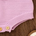 thumbnail image 5 of RMGVDSD Baby Girl First Birthday Outfit Floral One Embroidered Drawstring Sleeveless Knit Romper Bodysuit Baby Girl 1St Birthday Clothes 12-18 Months, 5 of 9