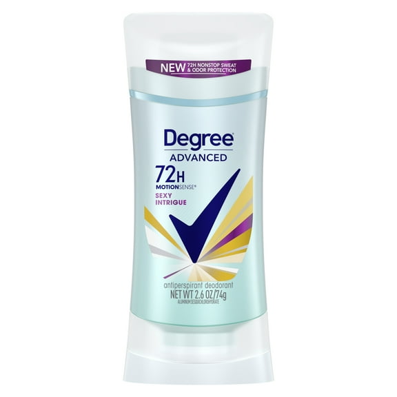 Degree Advanced 72H Women's Antiperspirant Deodorant Sexy Intrigue, 2.6 oz