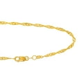 thumbnail image 5 of 10K Solid Yellow or White Gold Singapore Pendant Chain Necklace 1.5 mm  (16, 18, 20 and 24 Inches), 5 of 5