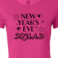 thumbnail image 4 of Inktastic New Year's Eve Squad with Stars in Black Women's T-Shirt, 4 of 5