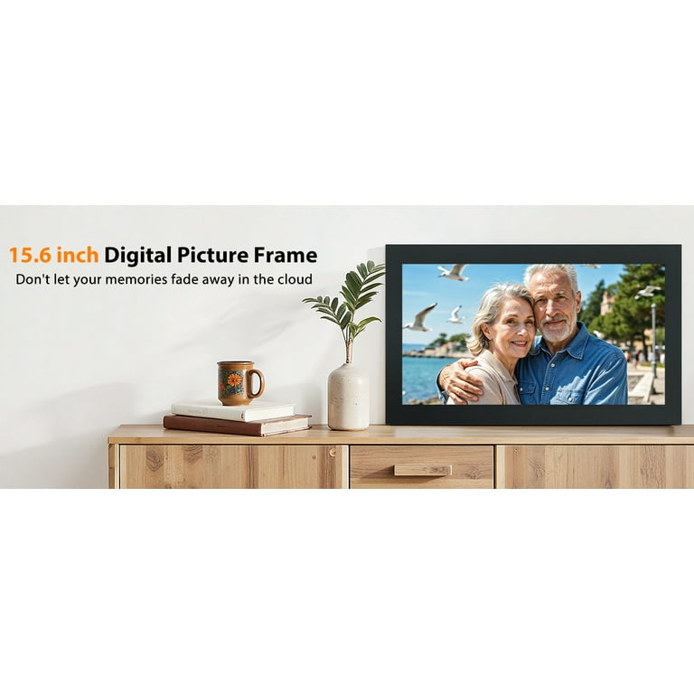 SBUSFGT Frameo 15.6 Inch Digital Photo Frame WiFi Enabled with