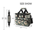 thumbnail image 6 of Pink Cute Flower Insulated Lunch Bag 15L Cooler Box for Women Men Work Camping Beach Travel, 6 of 7