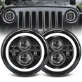 thumbnail image 1 of Proyector LED ZIMABLUE redondo de 7 pulgadas para Wrangler, 1 of 7
