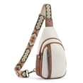 thumbnail image 1 of Bandolera CLUCI Sling de piel para mujer impermeable, 1 of 7