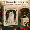 thumbnail image 2 of 2026 Cat Christmas Advent Calendar, 24-Day Countdown with Flat Plastic Feline Ornaments, Festive Holiday Display for Wall, Desk, Window, Fireplace, Living Room, Party & Home Decoration, 2 of 19