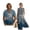 Tie Dye Plum Blossom, variant on FOR U DESIGNS Cherry Blossom Bird Print Matching Outfits Linen-Style Couple Clothes Sets Sleeveless Summer Dresses for Women, Men's Casual Button-Down Shirts