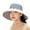 Grey, variant on GDREDA Summer Hats for Men Women's Hat Bridal Wedding Tea Party Wide Brimmed Summer Sun Hat Ladies Outdoor Elegant Temperament Sun Hat Khaki,M