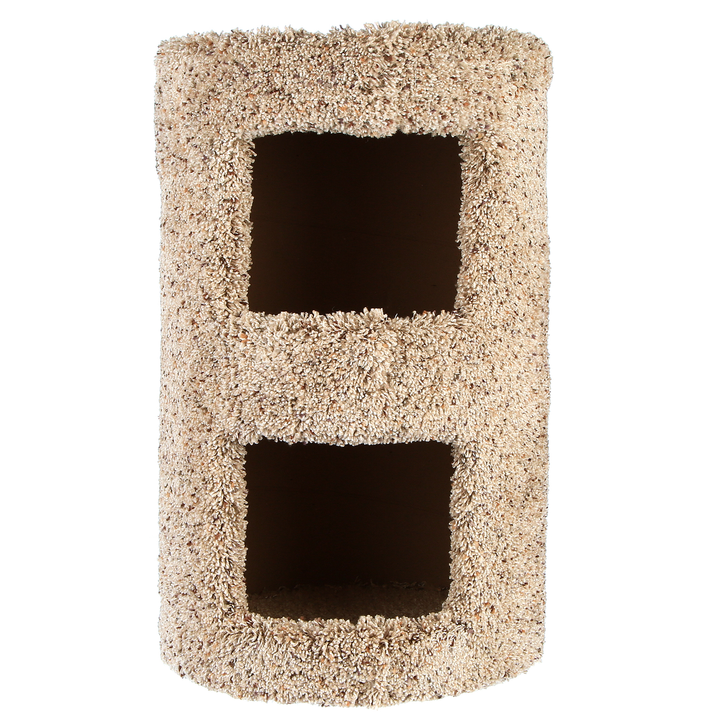 Classy Kitty 75-in Cat Tree & Condo Scratching Post Tower, Beige - image 3 of 5