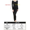 thumbnail image 2 of Elegant Choise Women Thermal Underwear Seamless Ultra-Soft High Elastic Base Layer Winter Warm, Beige, 2 of 20