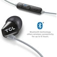 thumbnail image 3 of TCL Bluetooth Sports In-Ear Headphones, Phantom Black, SOCL100BTBK, 3 of 4