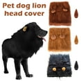 thumbnail image 2 of SharkTRUE Lion Mane Wig for Dogs with Ears - Funny Pet Costume for Halloween & Christmas, Realistic Lion Mane for Medium to Large Dogs, 2 of 9