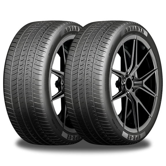 2 Advanta HPZ-02 235/45R18 98W All Season 50K Mile Warranty Extra Load XL Tires 1951348453 / 235/45/18 / 2354518