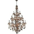 thumbnail image 4 of Provence Collection 25 Light Chrome Finish and Clear Crystal Chandelier 43" D x 68" H Three 3 Tier Extra Large, 4 of 6