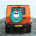 thumbnail image 6 of Goofa Cute Santa Claus Pattern Universal Tire Cover for Jeep, SUV, Truck, and Trailer – Waterproof, UV-Resistant,Easy to Install, Fits 14"-17" Tires-15 inch, 6 of 6