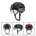 thumbnail image 2 of Casco seguro para montar Seguridad para adultos Casco de ciclismo Equipo de protección Equipo de ciclismo Sywqhk Accesorios para bicicletas, 2 of 3